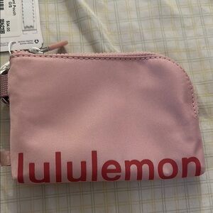 lululemon athletica Pink Clippable Card Pouch